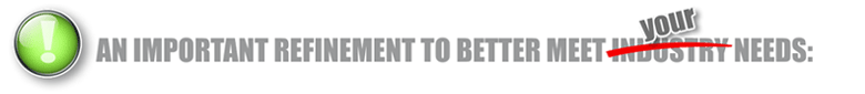 Important Refinements to our company